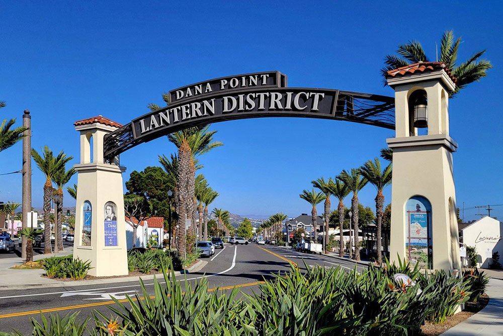 the lantern district in dana point, california