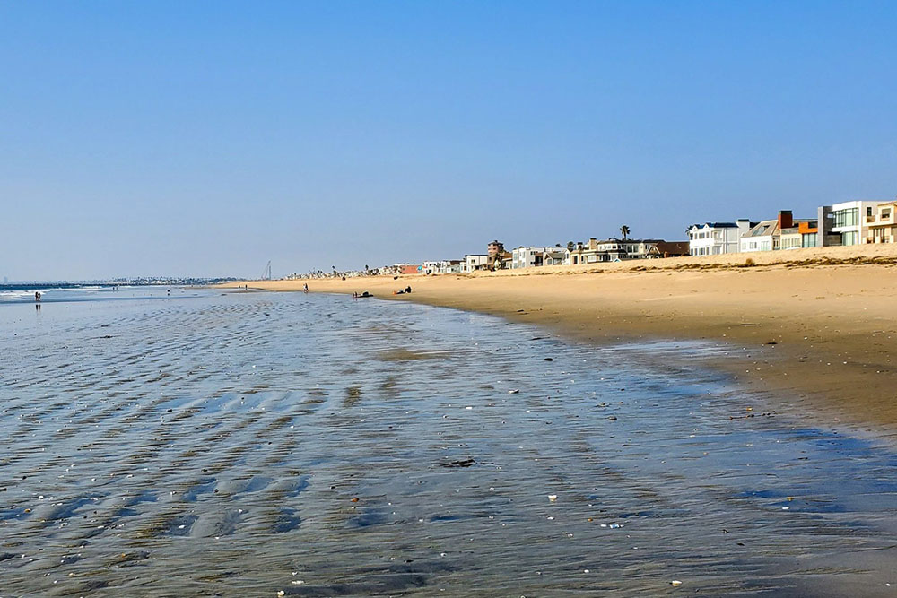 sunset beach in huntington beach, california