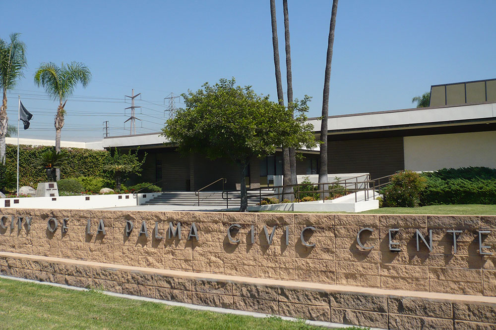 la palma civic center building
