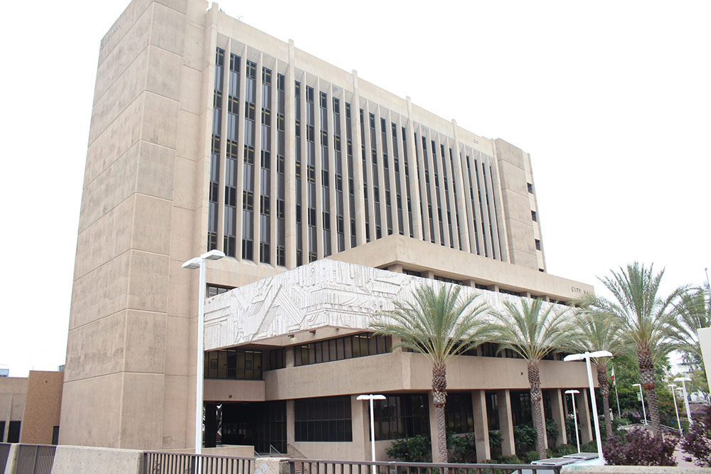 santa ana california city hall building