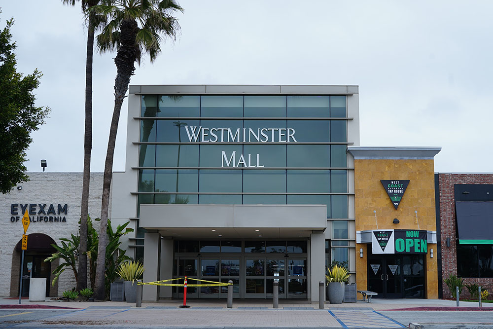 westminster mall front entrance