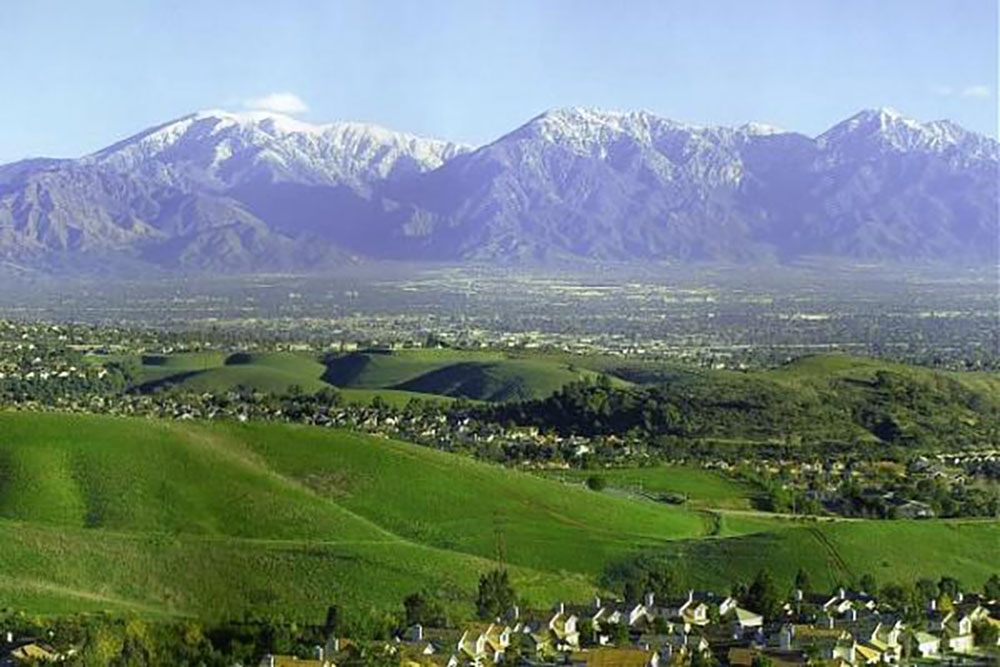yorba linda california chino hilla area
