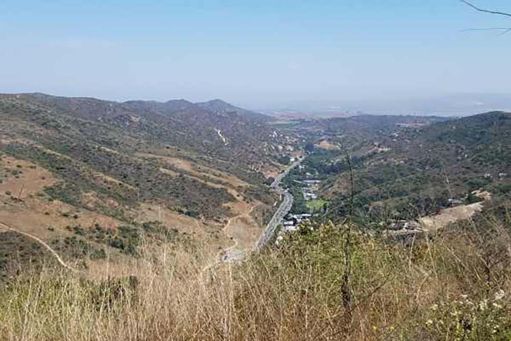 laguna beach canyon area